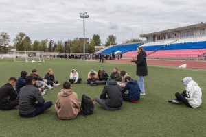 В Новгородском университете открылись секции по флорболу и бегу В Новгородском университете открылись секции по флорболу и бегу